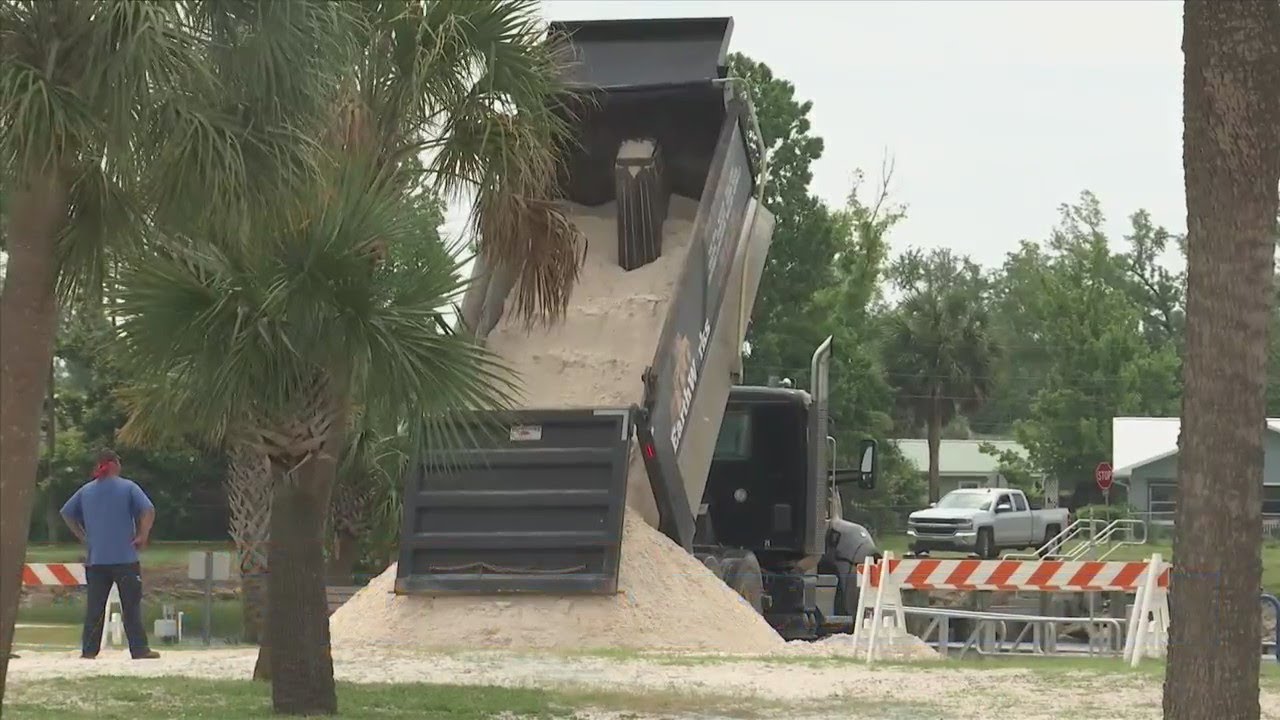 Porter Park gets new sand