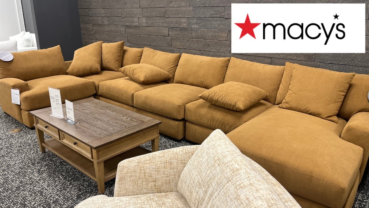 Walking Into Macy’s Furniture | Sofa & Sectional Tour (In-Store Walkthrough)