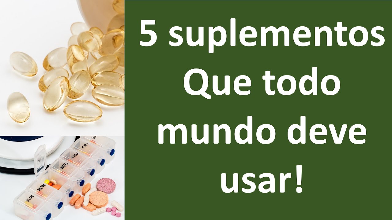 5 suplementos que todo mundo deve tomar! | Dr. Marco Menelau