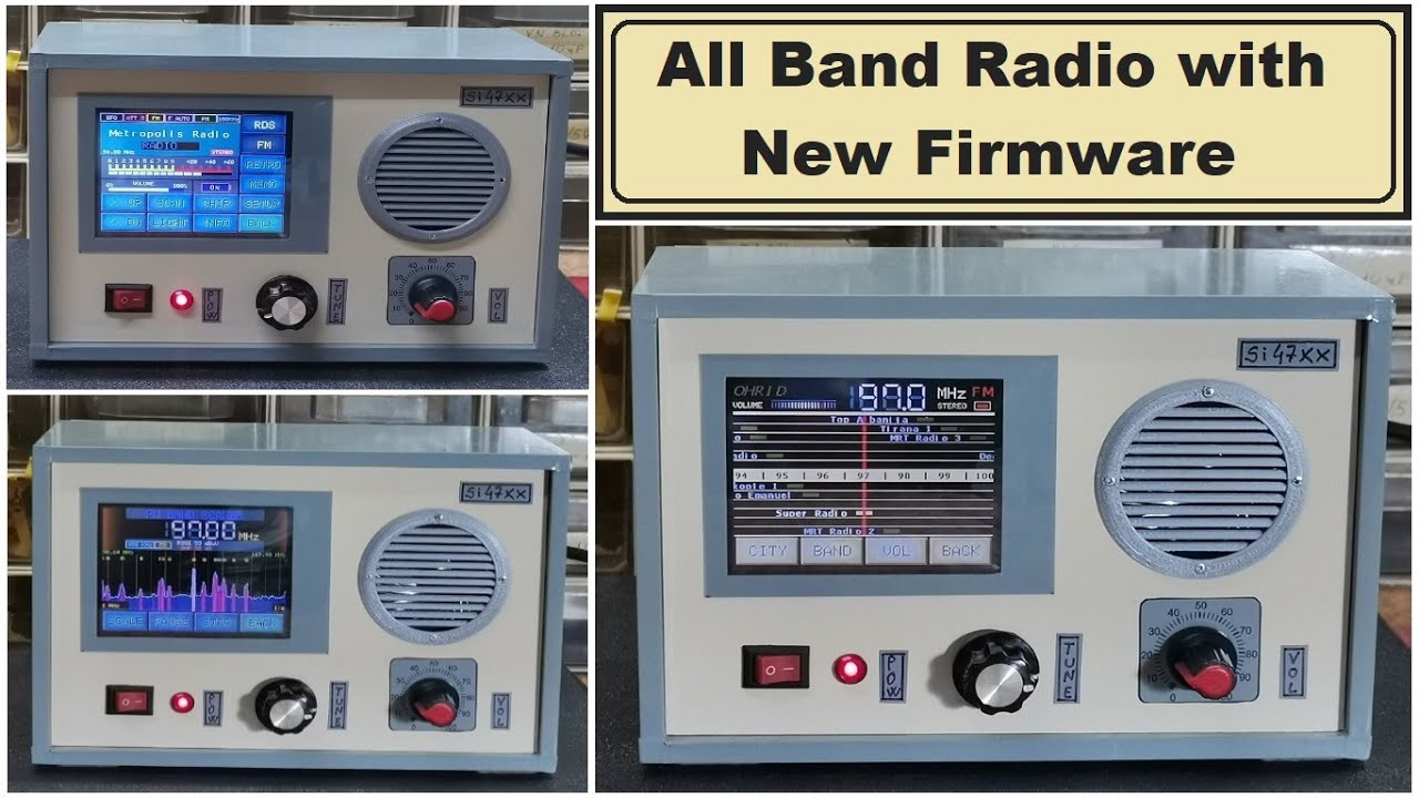 All Band Radio with New Firmware