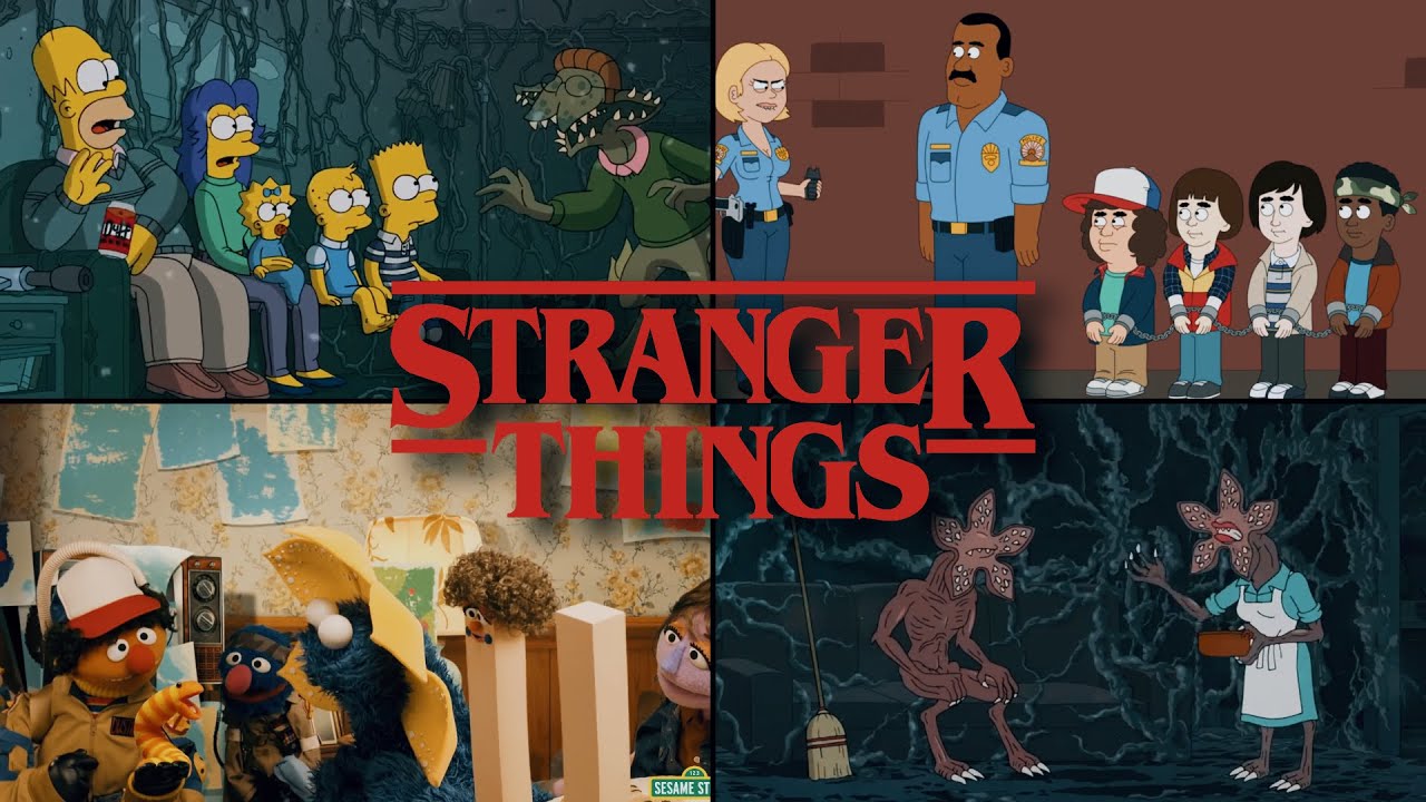 👧🏻🩸30 Referencias a STRANGER THINGS 🧇📺(crossovers, cameos, parodias)