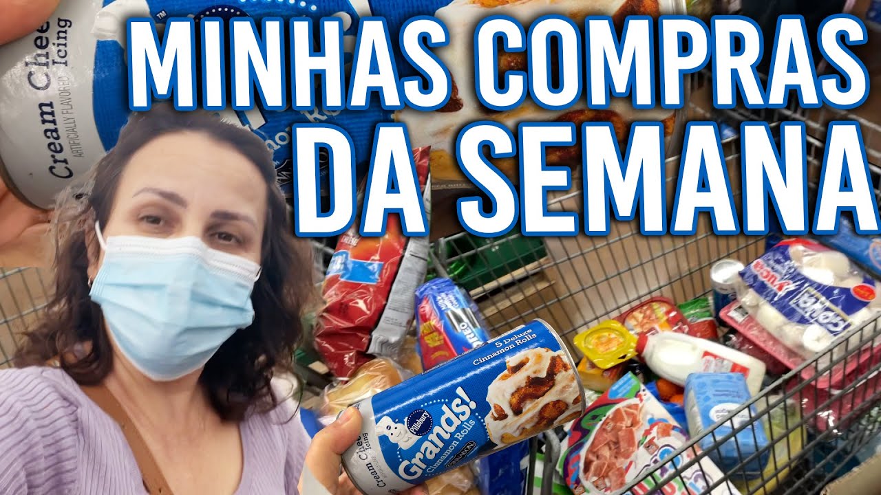 O QUE EU COMPRO NO MERCADO DA SEMANA