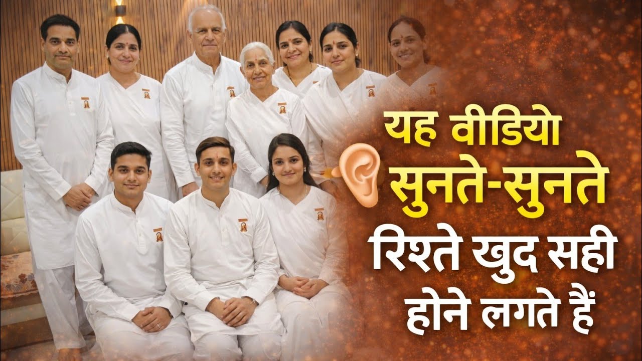 यह वीडियो सुनते सुनते रिश्ते खुद सही होने लगते है # बीके शिव 