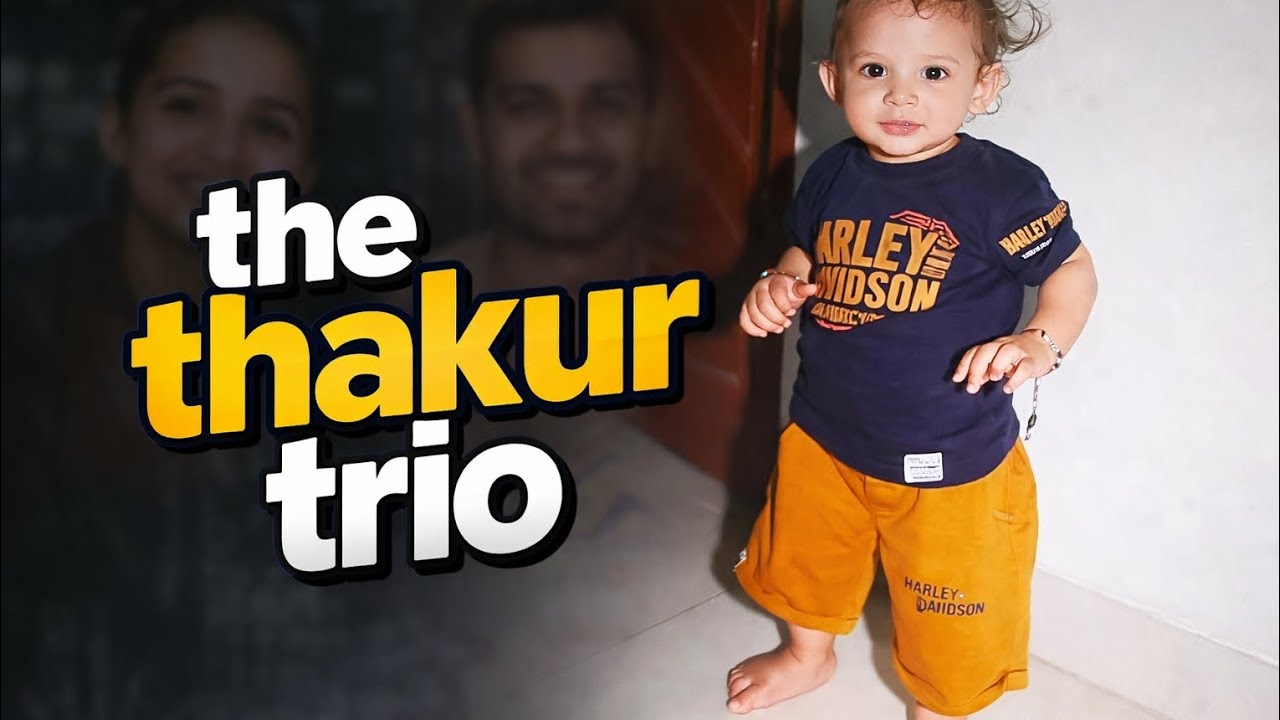 Humne Aanav Ki 1st Birthday Video Dekhi… Aur Emotional Ho Gaye 🥹🎂#thethakurtrio #dailyvlog #trending