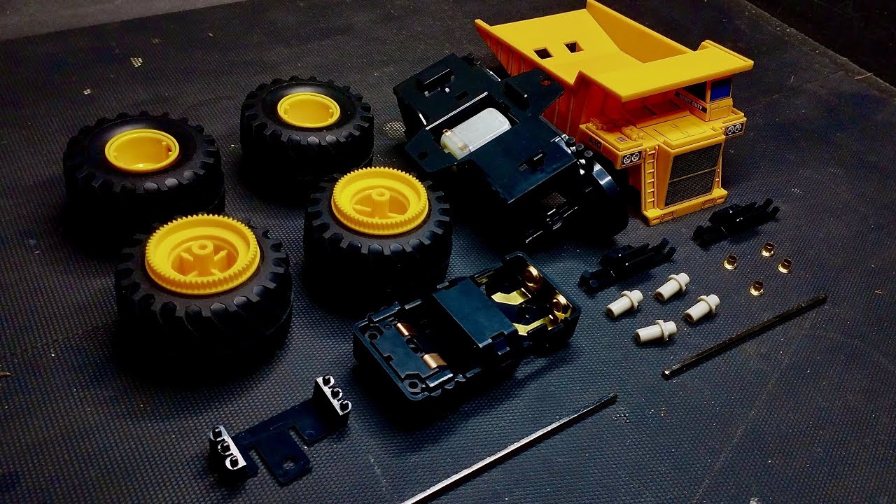 MAMMOTH DUMP TRUCK || TAMIYA 1/32 Scale MINI 4WD Wild Series #moodymokit #tamiya #asmr