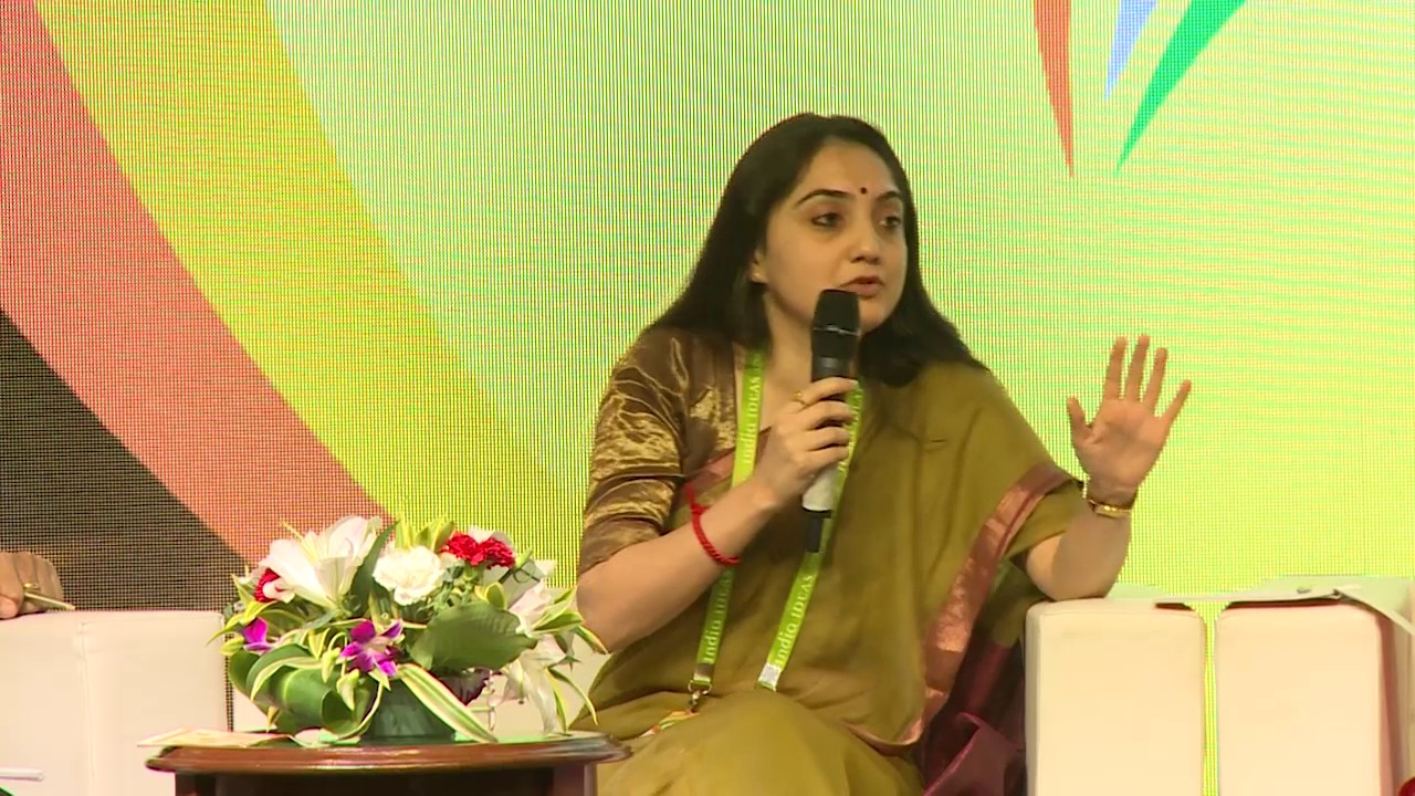 Ms Nupur Sharma at 3rd India Ideas Conclave 2016