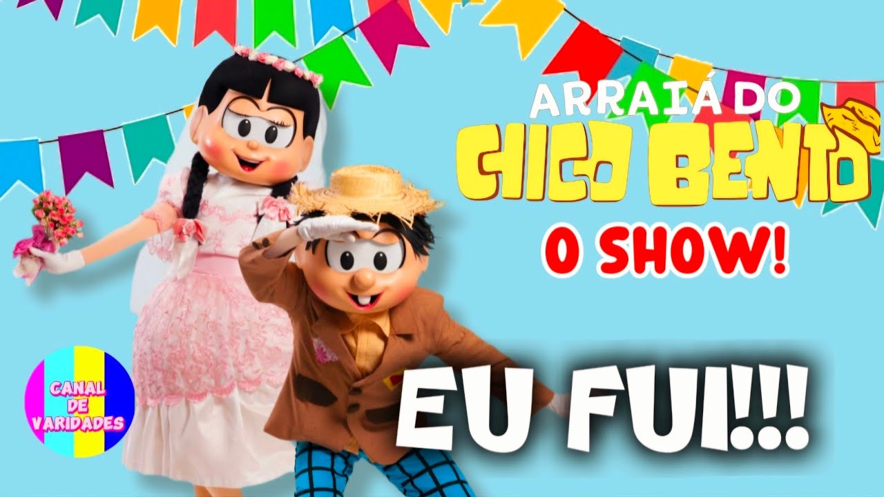 Fui no Arraiá Do Chico Bento - O Show! (21/06/2025)🔥🎉