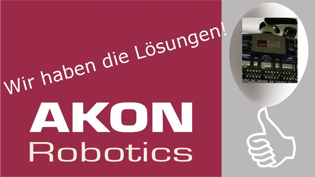 Eierh&ouml;cker / Eiertrays depalettieren - AKE-500 AKON Robotics - Automatisierung