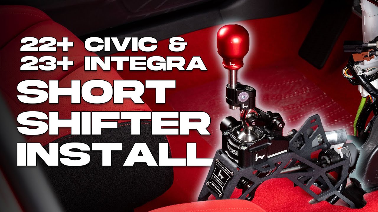 Hybrid Racing Short Shifter Install Guide (22+ Civic & 23+ Integra)