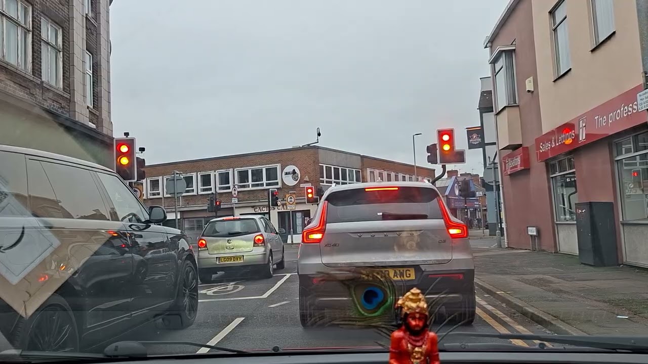 Driving in united kingdom, London, Leicester, loughborough,live drive in Town. traveling. 