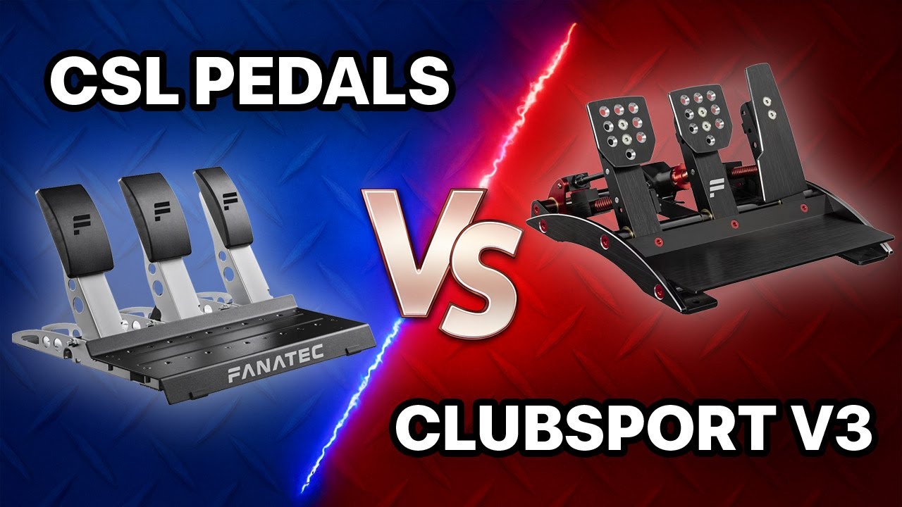 Fanatec CSL Pedals vs ClubSport V3 - Honest Comparison