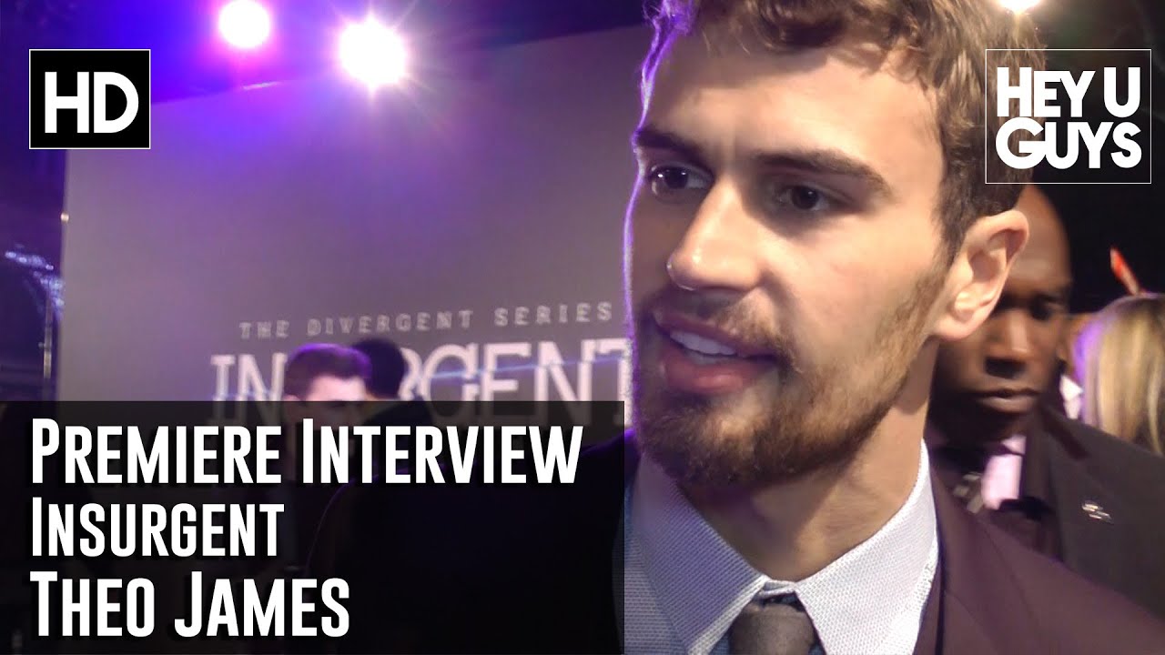 Insurgent World Premiere - Theo James Interview