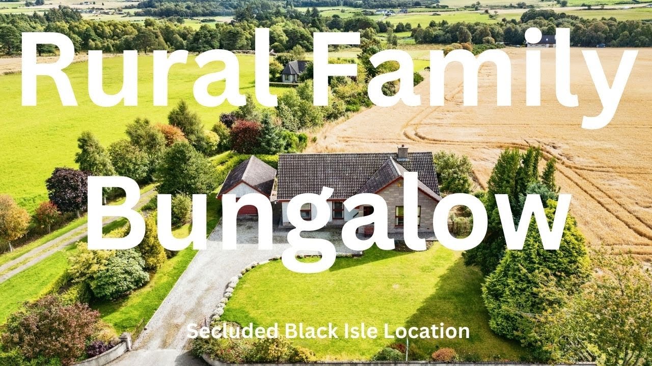 Rural Family Bungalow - Black Isle, The Highlands of Scotland £290K / $385