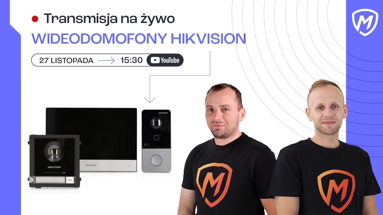 Wideodomofony Hikvision - Montersi LIVE