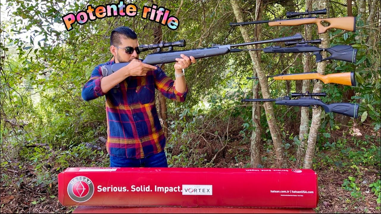 Hatsan 125 Vortex Piston .22 o 5.5(español latino