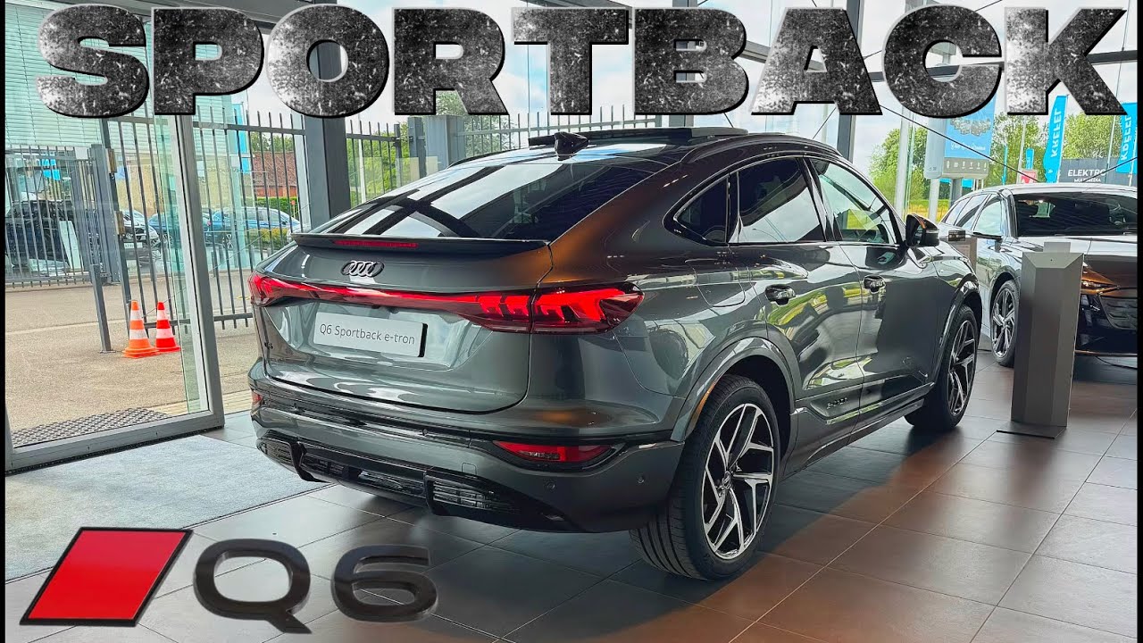 NEW 2025 Audi Q6 SPORTBACK e-tron! // Full Review!