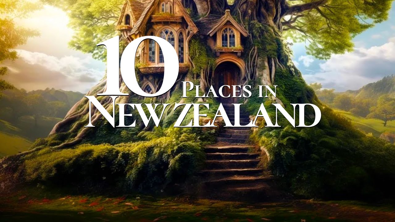 10 самых красивых мест для посещения в Новой Зеландии (4K) 🇳🇿 | Залив островов 2026
