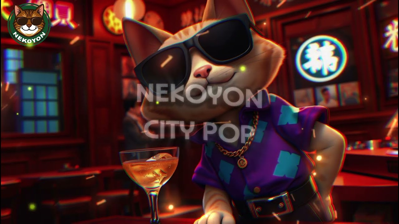 Soft Synthpop Ambience for Tokyo Work Vibes | Nekoyon City Pop