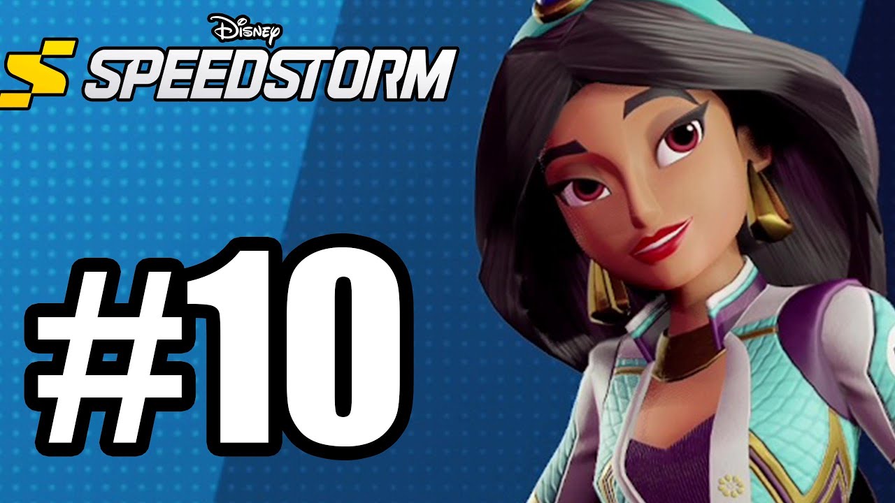Disney Speedstorm Gameplay Walkthrough Part 10 - Aladdin Tour Chapter 1 & 2