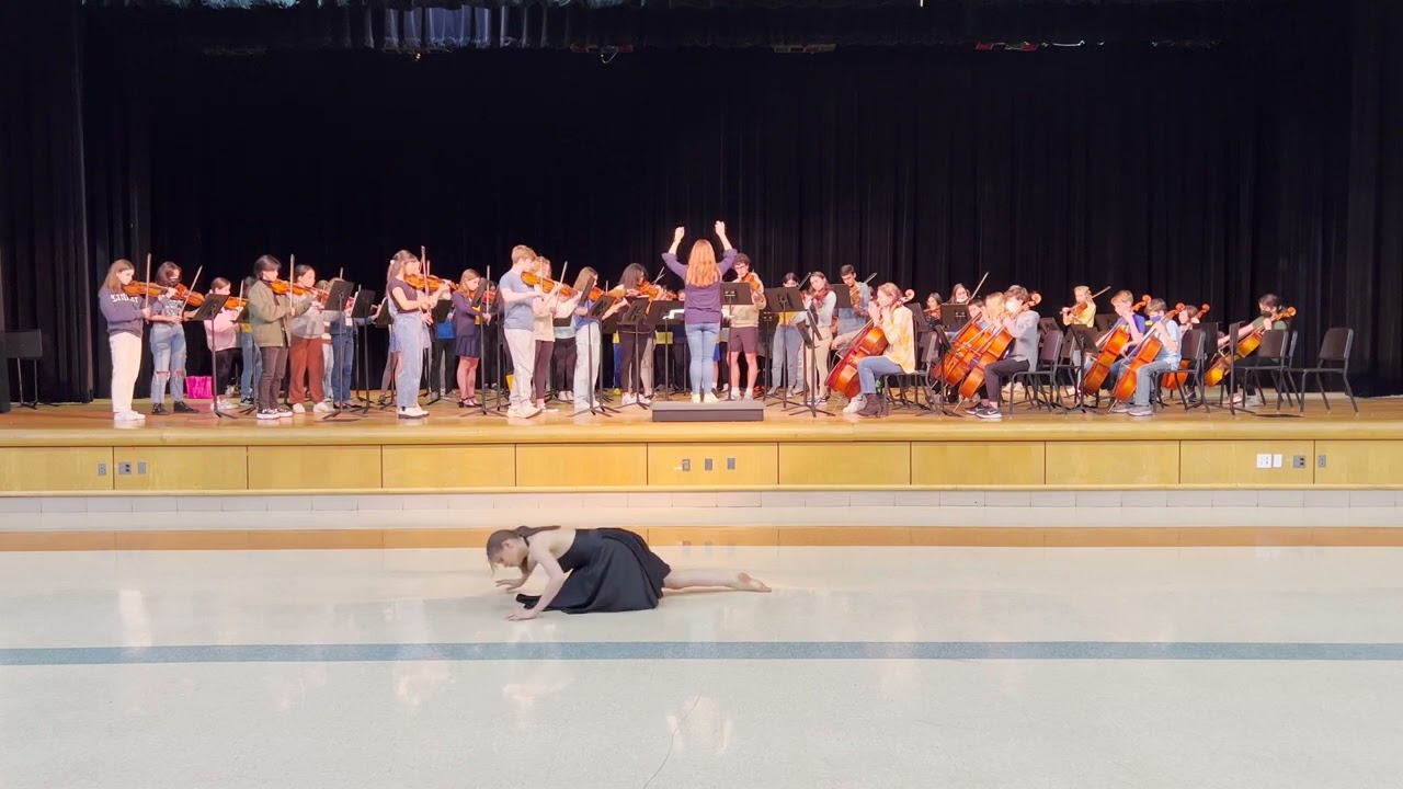 MPS Orchestra Students Play Ukrainian Folk Song