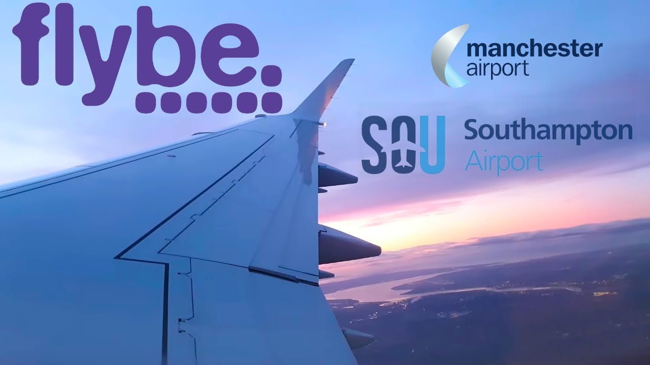 Flybe Embraer 175 G-FBJJ I Manchester MAN ✈ Southampton SOU I *Full Flight*