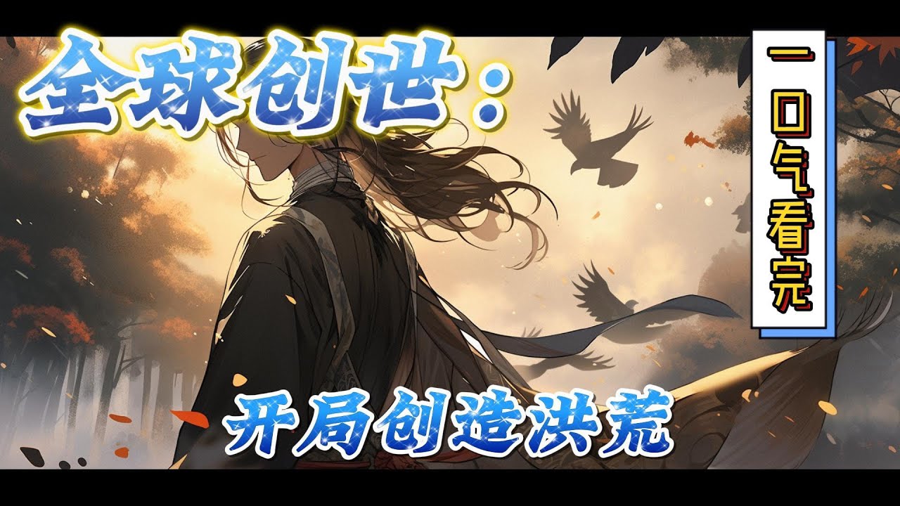 🔥完结！💥独家！《全球创世：开局创造洪荒》黑暗源头侵蚀蓝星，荒天帝即将降临！危难时刻，蓝星泛意识阿赖耶觉醒，开启创世空间！#玄幻#穿越#有声漫画#爽文#无敌#洪荒