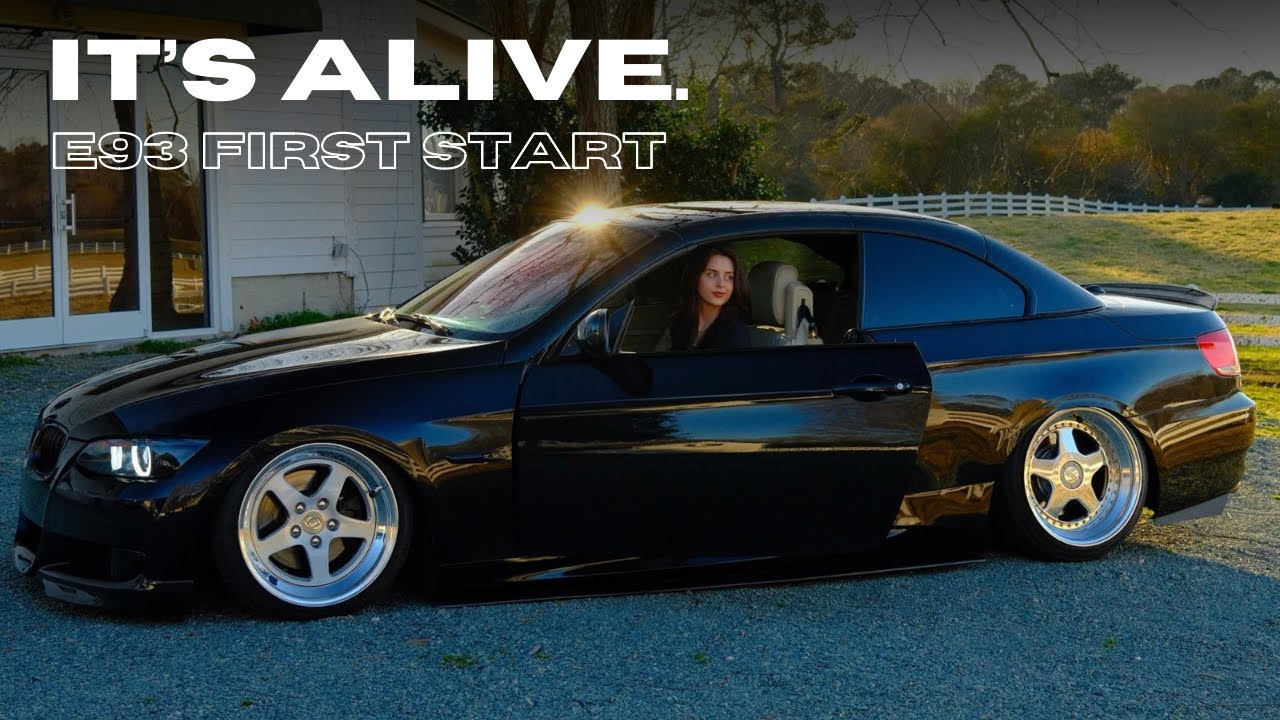 Starting my E93 for the first time in 6 months! | N51 to N52 Engine Swap