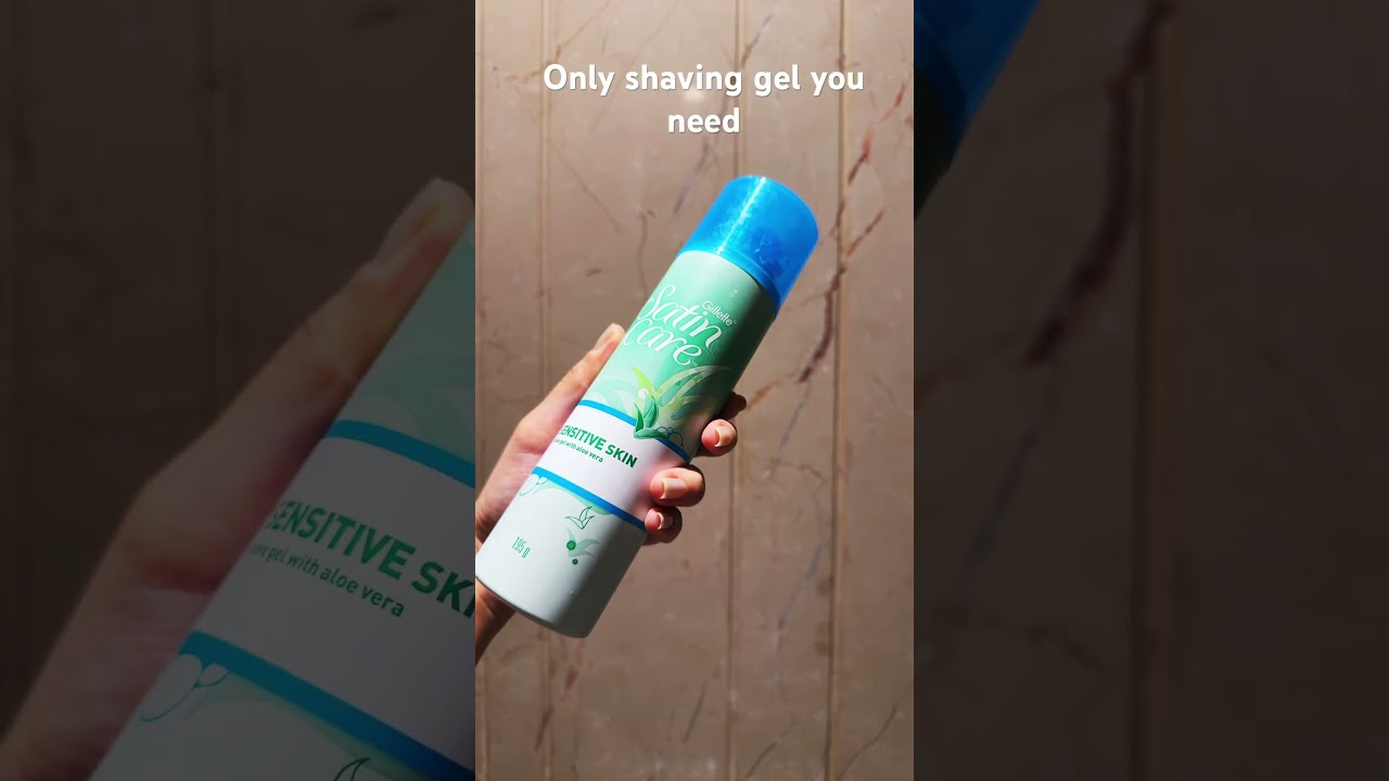 Gillette Satin Care Shaving Gel