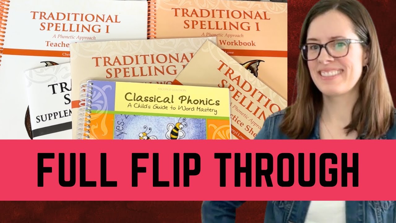 Traditional Spelling 1 From Memoria Press Full Flip Through and Review