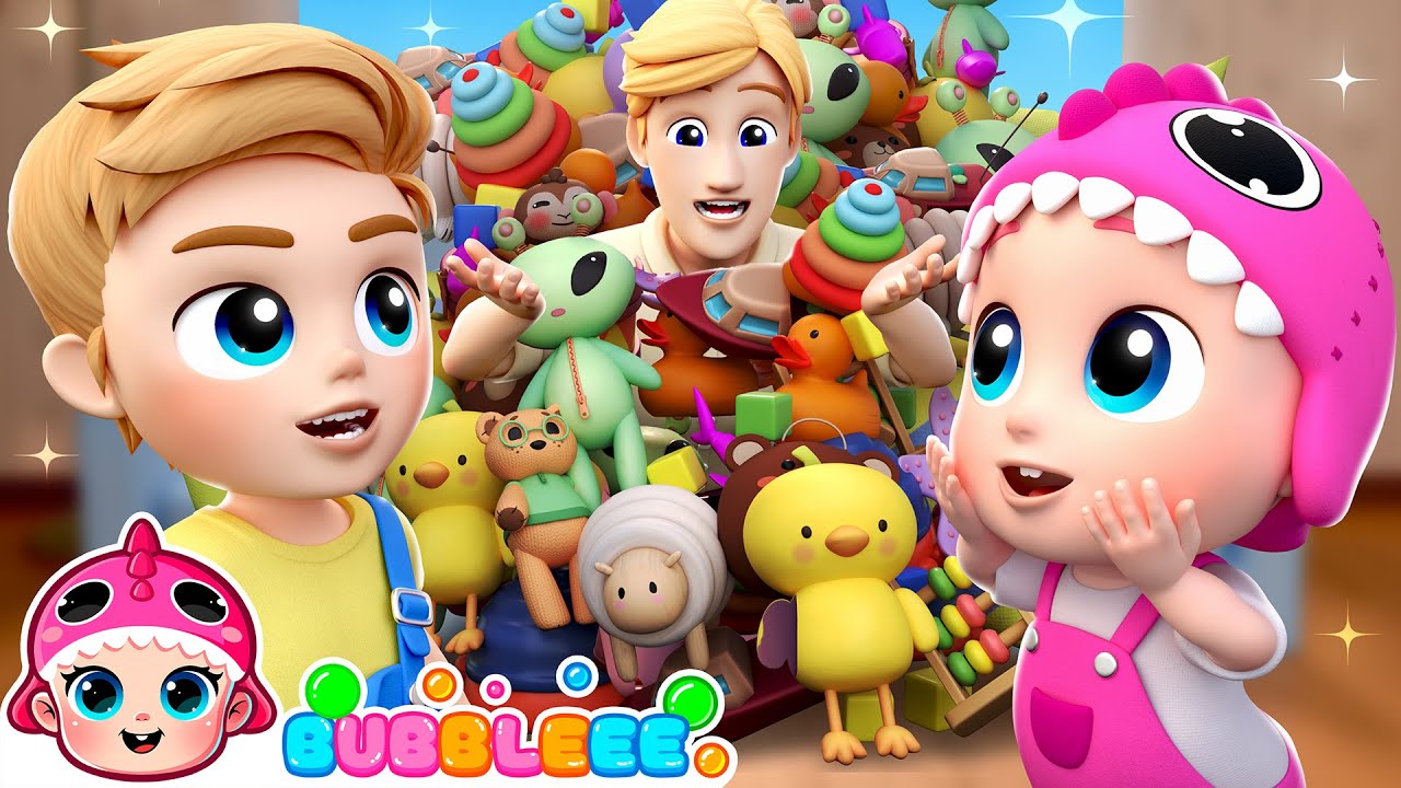 Johny Johny Yes Papa 🍭 + More | Wheels On The Bus | Bubbleee &ndash; Sing, Dance and Learn!