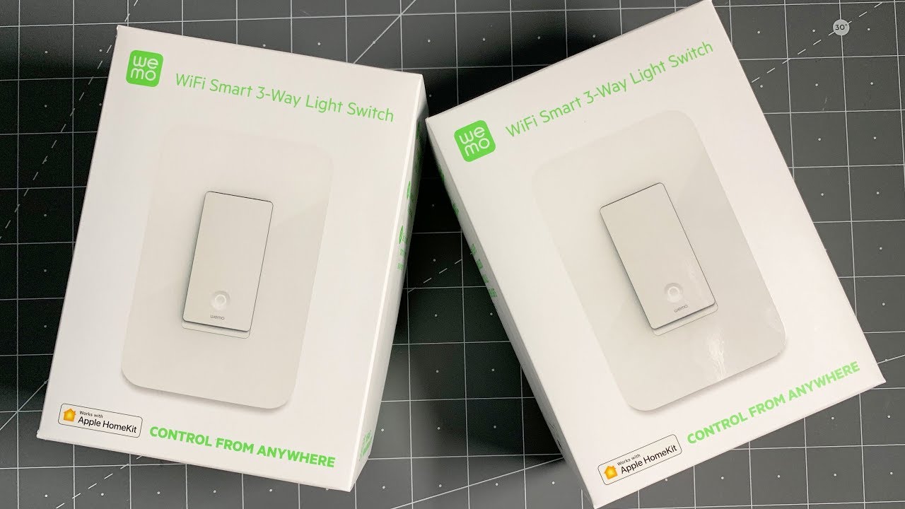Belkin Wemo WiFi Smart 3 Way Light Switch Review for Apple HomeKit