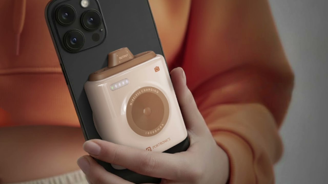 Portronics launches Moji 10 a 10000mAh magnetic power bank with 15W wireless & 20W PD wired charging