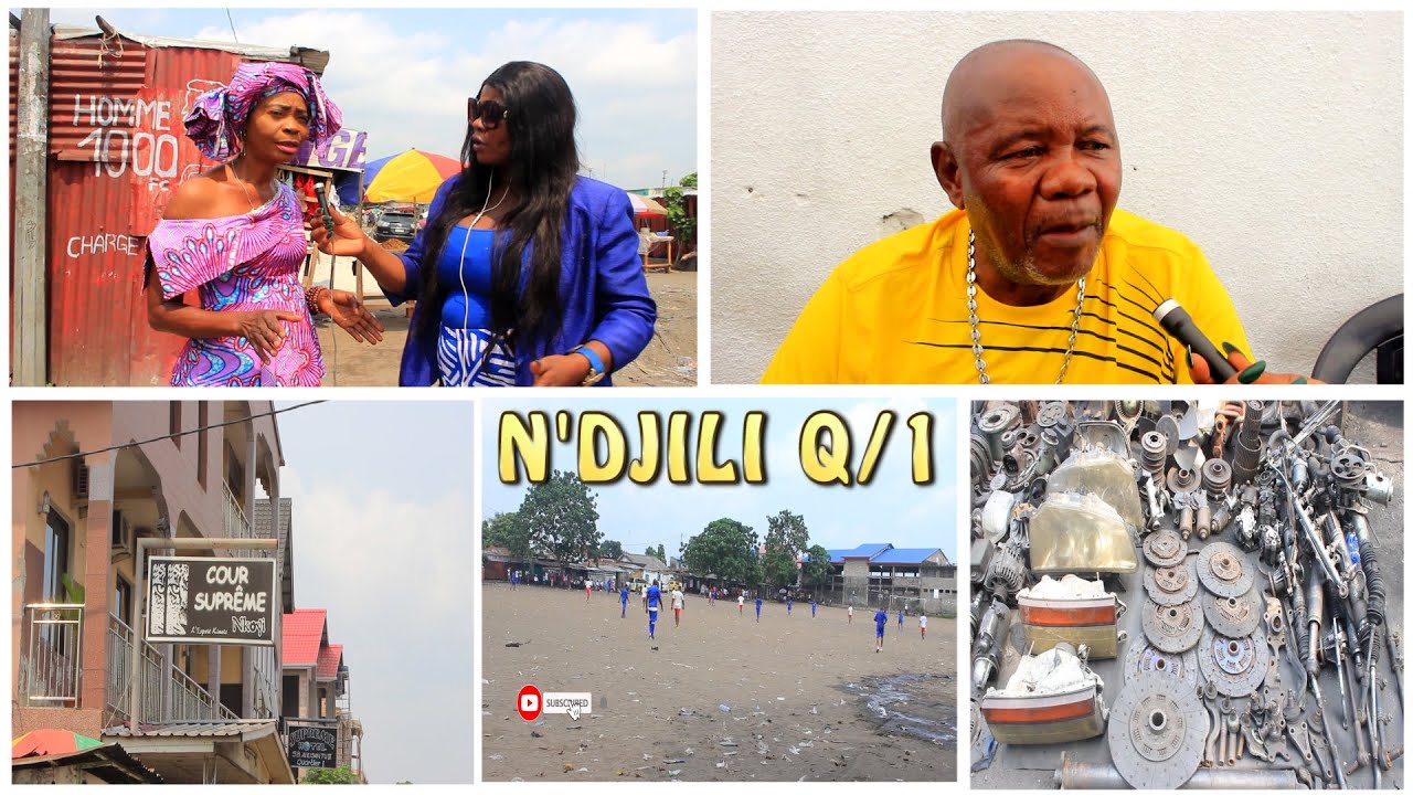 Découverte COMMUNE DE N'DJILI /Q1 BATEKI WENZE YA MABENDE ,GUIDE MAMAN IDA