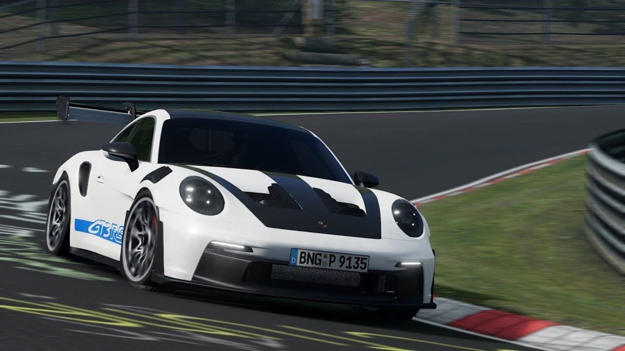 Porsche 911 GT3 RS 992 Nürburgring Hotlap - Beamng.drive