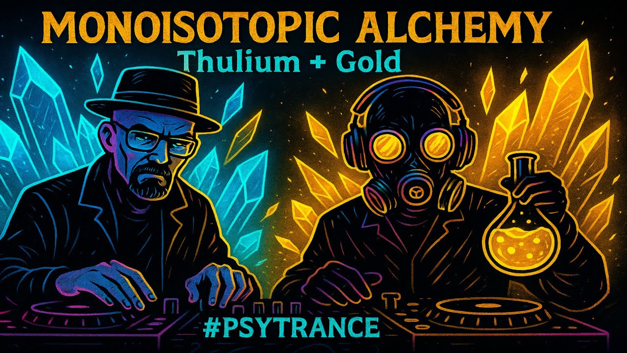 Monoisotopic Alchemy: Thulium + Gold ✨ | #Psytrance | #PHAAAATBEATS