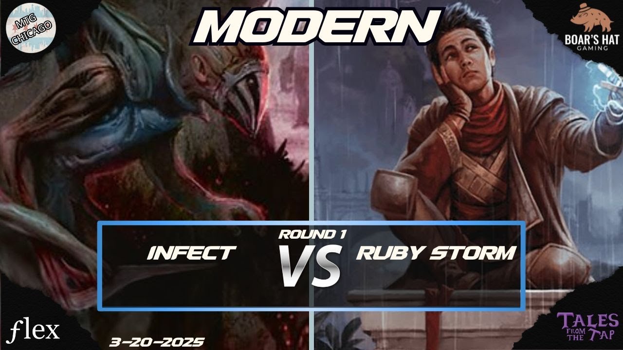 Ruby Storm VS Infect [MTG Modern Round 1]