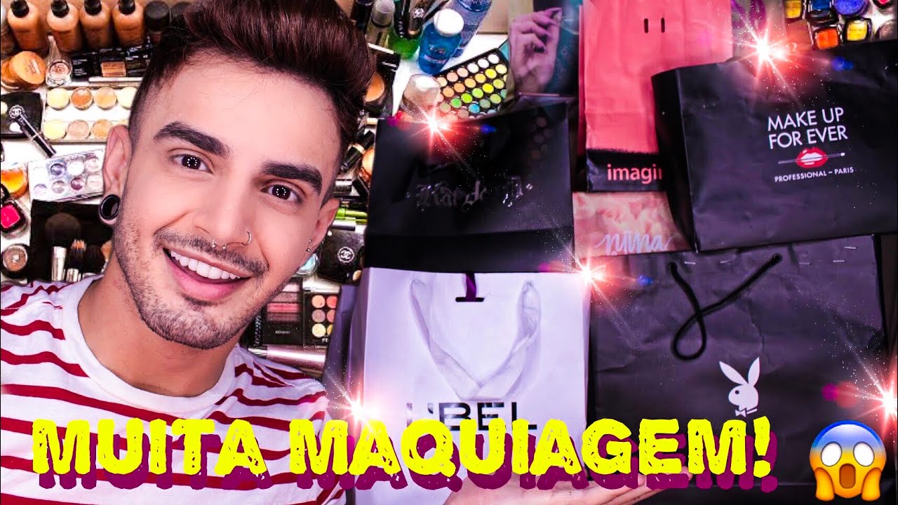 RECEBIDOS DE MUITA MAQUIAGEM!💄|Victor Nogueira