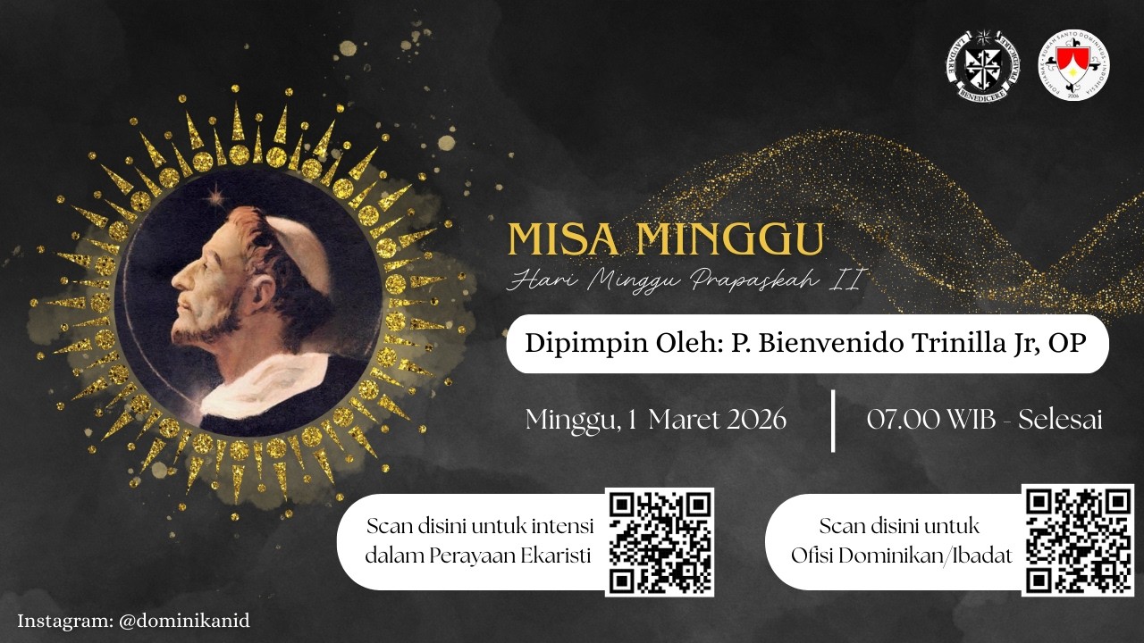 Minggu, 1 Maret 2026 | MISA MINGGUAN | Hari Minggu Prapaskah II
