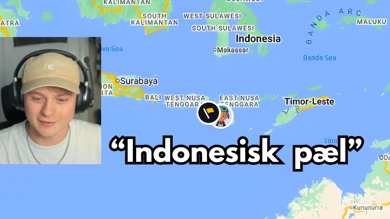 Bruhliver Forklarer Sine Gæt i GeoGuessr