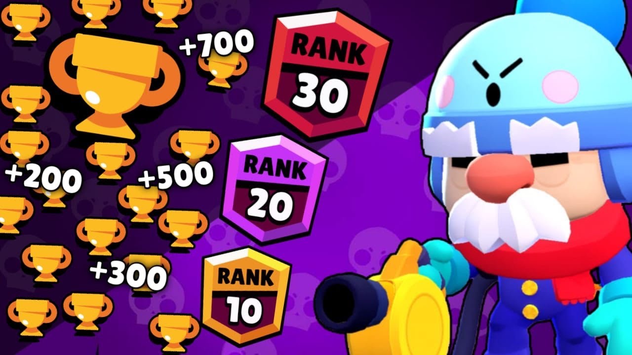 RECORDE DE TROFÉUS SEM VOLTAR AO LOBBY COM O GALE NÍVEL 10!! DEU RUIM! BRAWL STARS