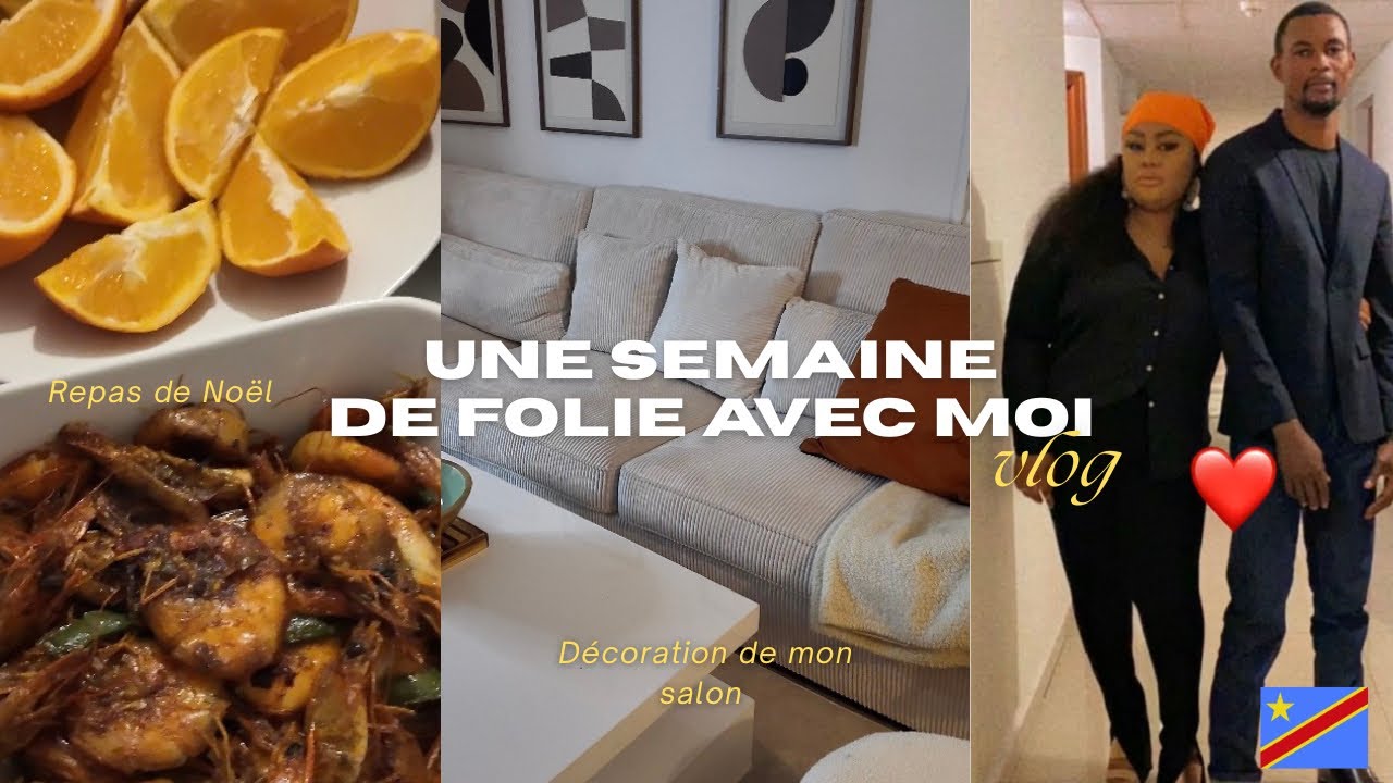 VLOG : UNE SEMAINE AVEC MOI ( ÉCOLE🏫 , REPAS DE NOËL🎄 , DÉCO🖼️🪞 ) 