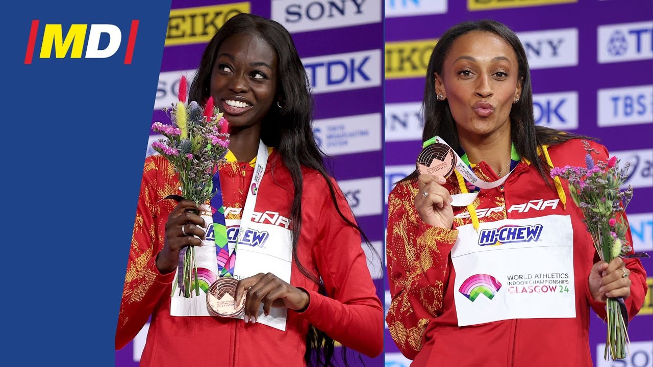 ATLETISMO | ANA PELETEIRO y FÁTIMA DIAME, medallistas en el MUNDIAL de GLASGOW