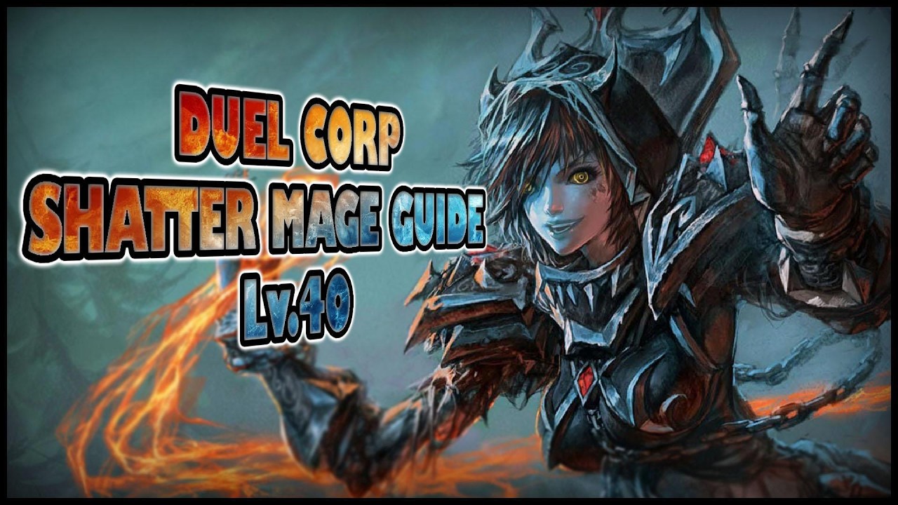SOLO PLAY MADE EASY IN DUEL CORP | Lv 40 SHATTER MAGE BUILD