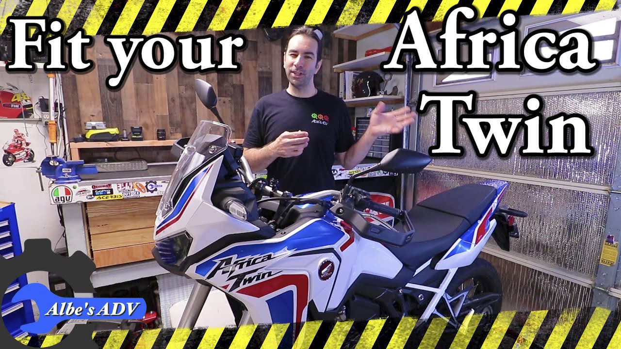 Make your Africa Twin fit YOU! Without spending any money!!!