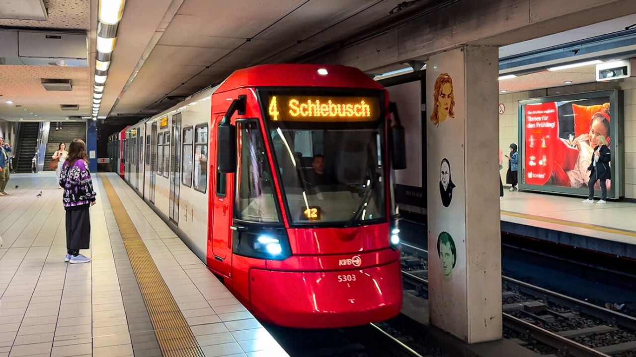 Трамваи в Кельне, Германия 🇩🇪 | Stadtbahn Köln | 2025
