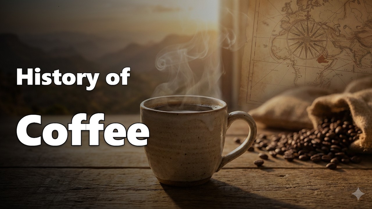 The Epic History of Coffee: From Wild Berries to Global Ritual! #english