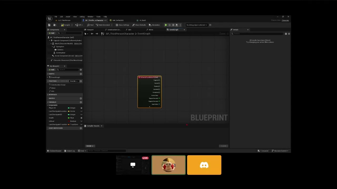 Unreal Engine - Making Dash