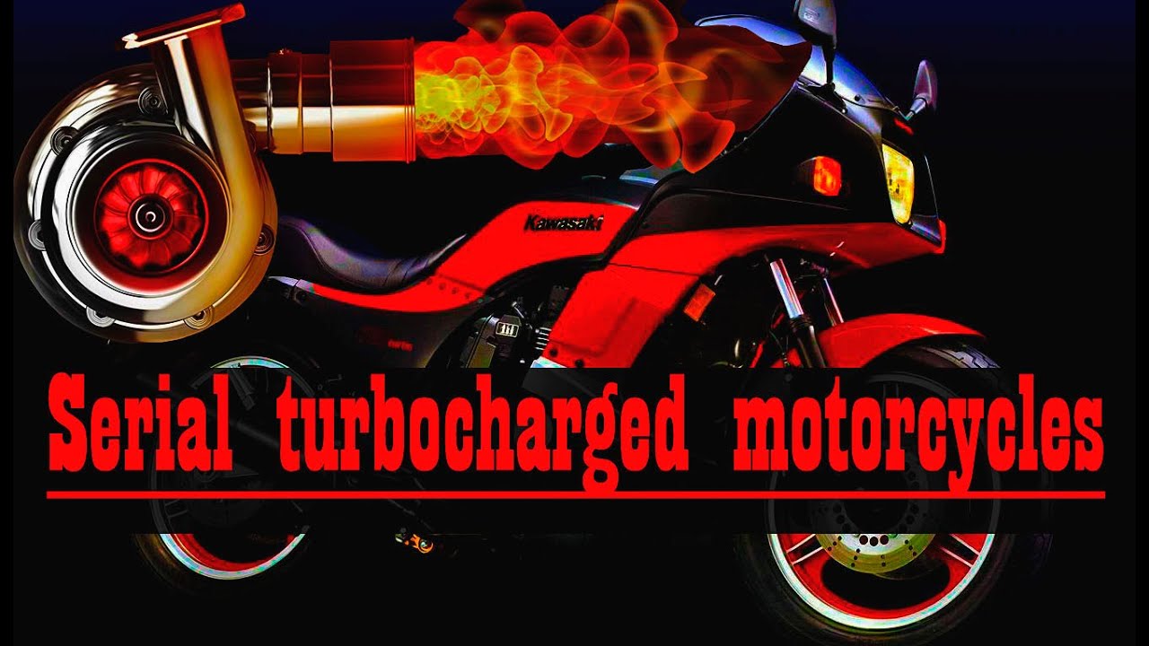 Serial turbocharged motorcycles
