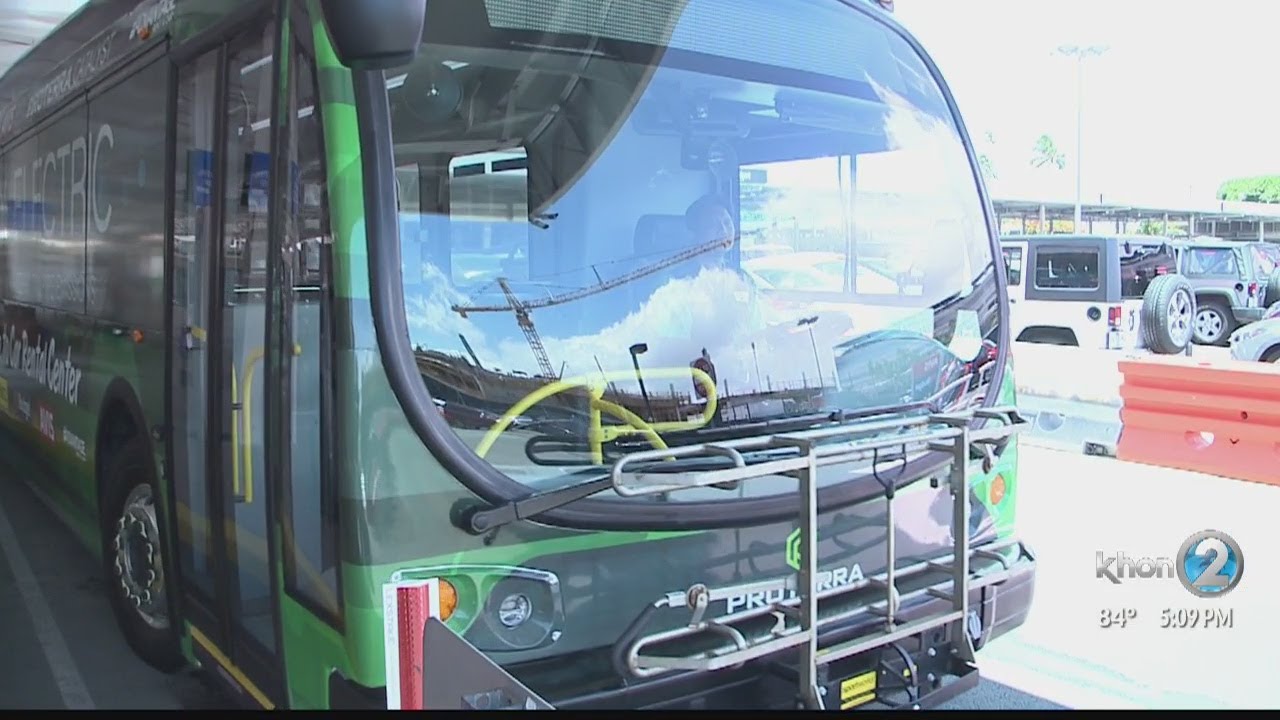 Two new rental-car shuttles being tested at Honolulu's airport