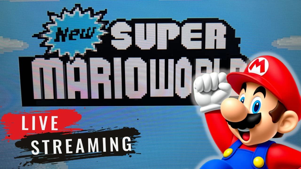 World with a New Super Mario Bros Style?! SNES ROM Hack Gameplay